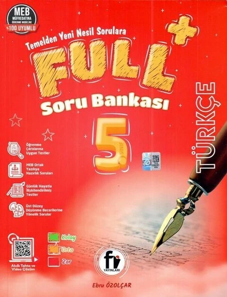 5. Sınıf Türkçe FULL Soru Bankası Fi Yayınları ürün görseli 1