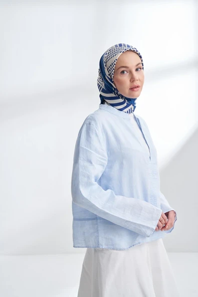 ARCHWAY DESEN TWILL İPEK EŞARP - 4302 ürün görseli 1
