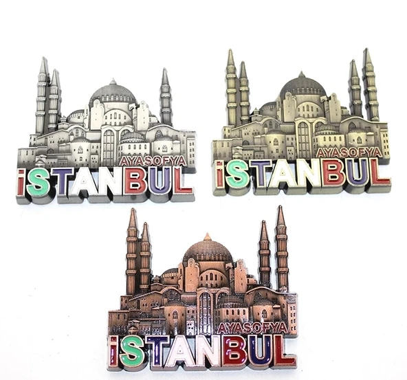 İstanbul Temalı Metal Magnet Alk3342 ürün görseli 1