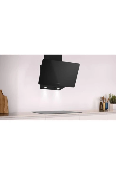 DVK6J360 Siyah Cam Duvar Tipi Davlumbaz - Resim 5