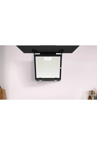 DVK6J360 Siyah Cam Duvar Tipi Davlumbaz - Resim 4