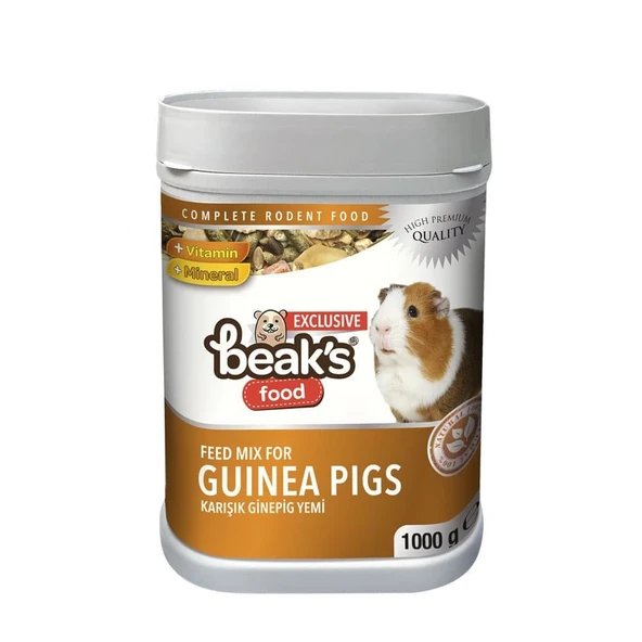 Beak's Guinea Pig Yemi - 1000 gr ürün görseli 1