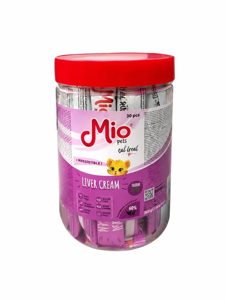 Mio Kedi Ödülü Krema Ciğerli 15 Gr X 30 Ad. ürün görseli 1