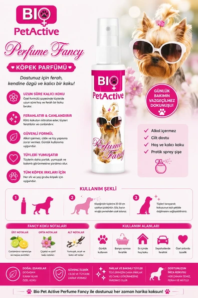 Bio Pet Active Fancy Parfüm 50Ml - Resim 2