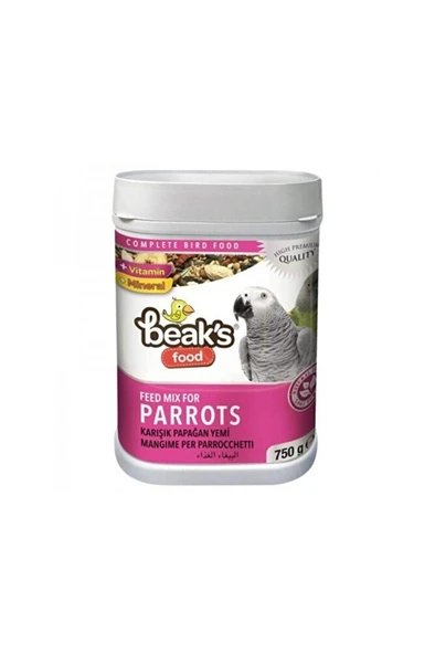 Karışık Iri Irk Papağan Yemi 750 gr ürün görseli 1