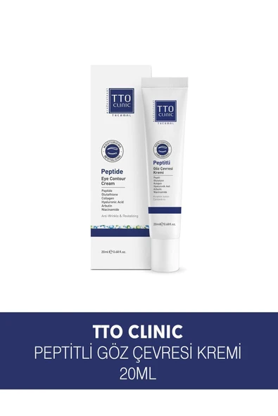Tto Clinic Peptitli Göz Çevresi Kremi 20 ml ürün görseli 1