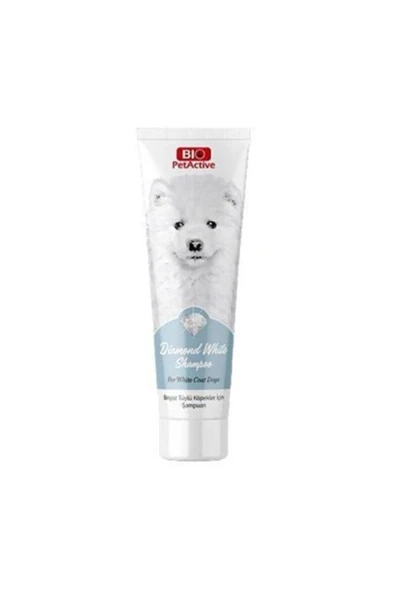 BioPet Active Diamod Beyaz Tüylü Köpek Şampuanı 250ml ürün görseli 1
