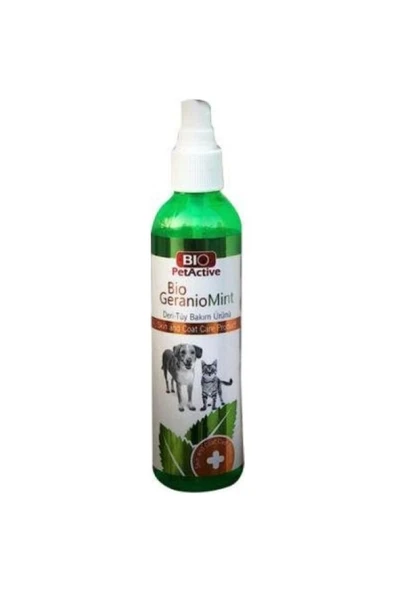Biopetactive Bio Geraniomint 100 ml  Kedi Köpek Tüy bakım ürünü ürün görseli 1