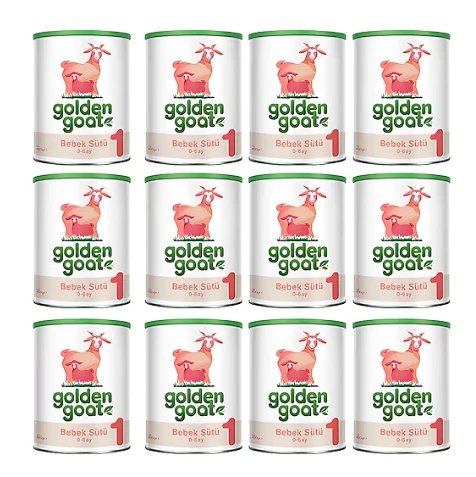 Golden Goat 1 Keçi Sütlü Bebek Sütü 400 gr 12 Adet ürün görseli 1