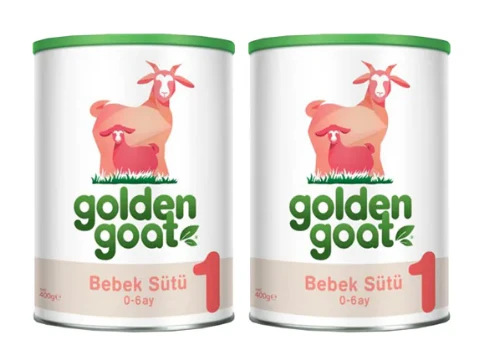 Golden Goat 1 Keçi Sütlü Bebek Sütü 400 gr 2 Adet ürün görseli 1