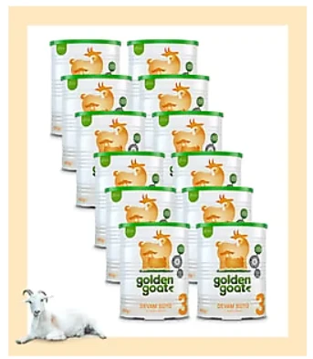 Golden Goat 3 Keçi Sütlü Devam Sütü 400 gr 12 Adet ürün görseli 1