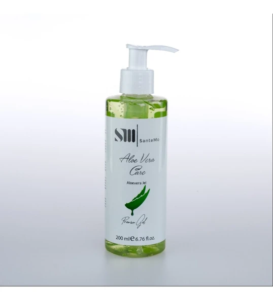 SANTEMORR ALOE VERA JEL (YEŞİL) 200 ML (ALOE VERA GEL (GREEN) 200 ML) ürün görseli 1