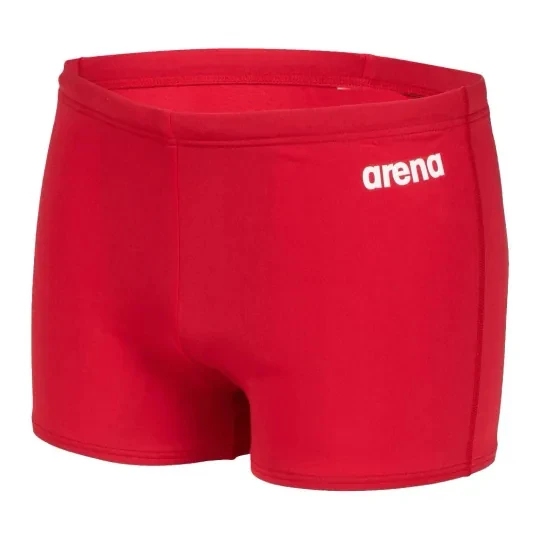 ARENA BOY'S TEAM SWIM SHORT SOLID RED ürün görseli 1