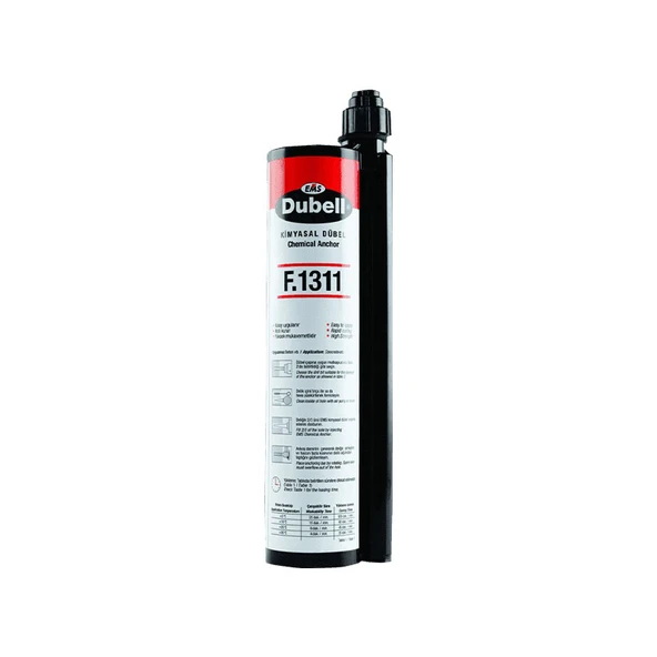 Astor Çift Bileşenli Kimyasal Dübel Epoksi 345 ml ürün görseli 1