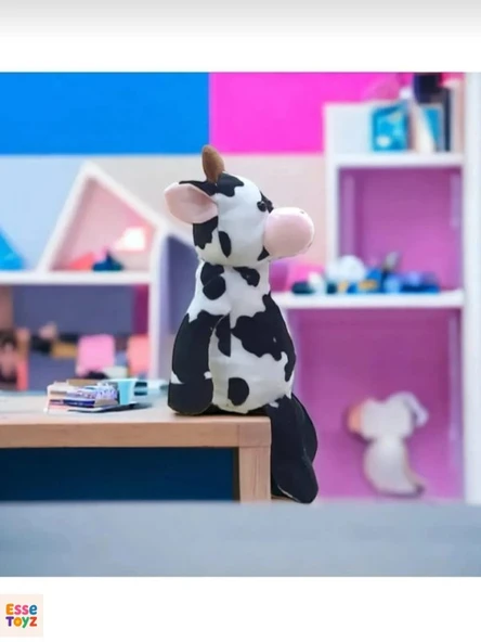 45 cm Sevimli İnek Peluş Oyuncak – Yumuşak ve Eğlenceli Arkadaş ürün görseli 1