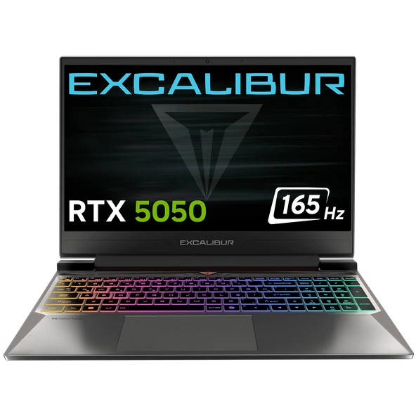 Casper Excalibur G880 i7-13620H 32GB 1TB 8GB RTX5050 165HZ 15.6" W11H Gaming Laptop G880.1362-DF50A-C ürün görseli 1