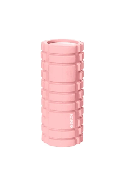 Delta Yüksek Yoğunlukta Orta Sert Deluxe Foam Roller Masaj Köpüğü Pilates Masaj Rulosu-PEMBE ürün görseli 1