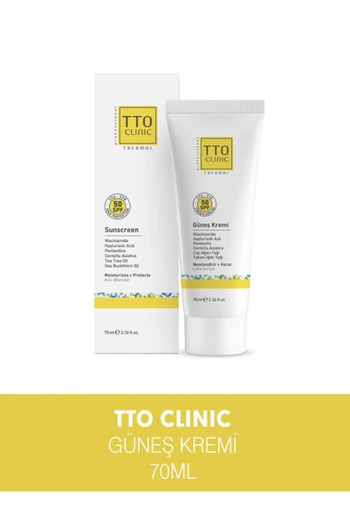 Tto Clinic Leke Karşıtı Güneş Koruyucu Krem SPF50 70ml ürün görseli 1