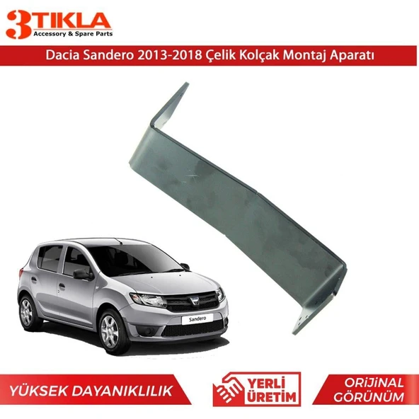 Dacia Sandero 2013-2019 Çelik Kolçak Kol Dayama Montaj Ayağı ürün görseli 1