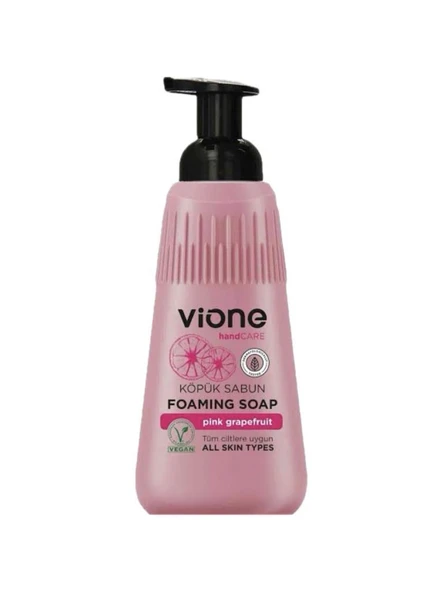 vione Köpük Sabun El ve Yüz İçin Pembe Greyfurt 500ML ürün görseli 1