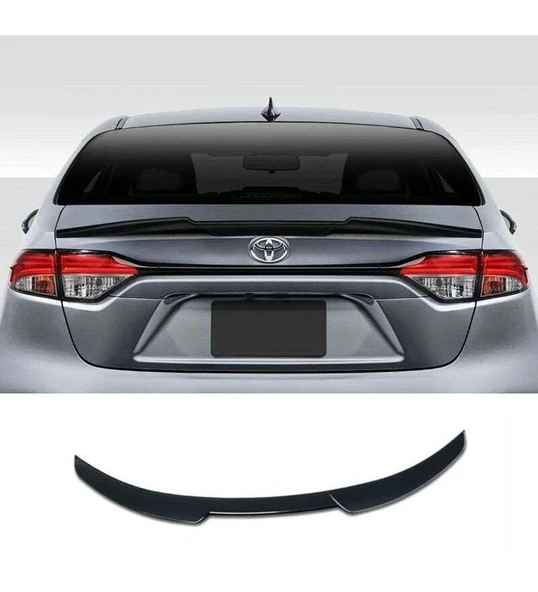 Toyota Corolla Uyumlu 2019 Sonrası Spoiler (Boyasız) ürün görseli 1