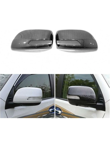 Toyota Prado Fj150 2010 +Sonrası Ayna Kapağı Abs (Plastik) Siyah ürün görseli 1