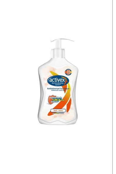 Activex Sıvı Sabun Antibakteriyel Aktif 500 Ml ürün görseli 1