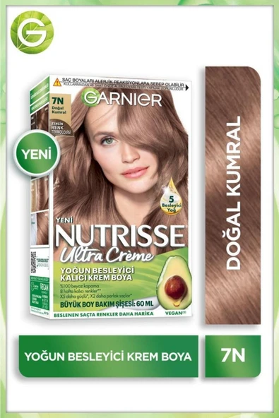 Garnier Nutrisse Ultra Creme 7N Doğal Kumral ürün görseli 1
