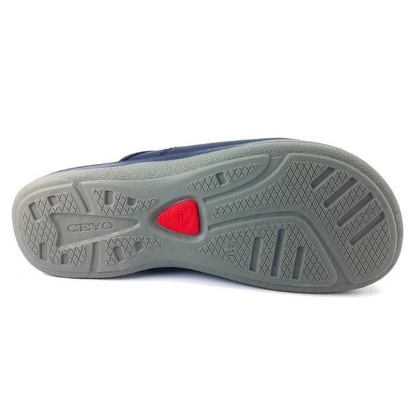 Ceyo 9846 FLEX Anatomik Erkek Terlik Lacivert - Resim 4