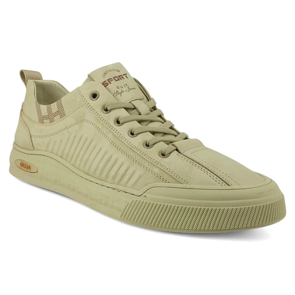 Guja 510 13 25YA Erkek Sneaker Günlük Ayakkabı Bej ürün görseli 1