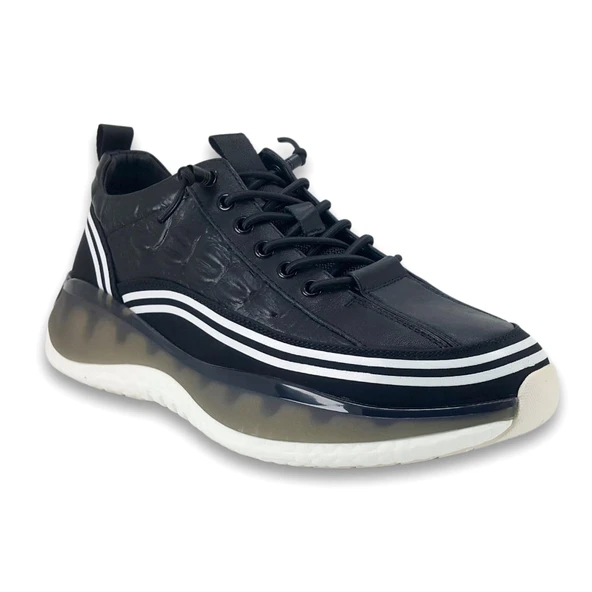 Guja 500 1 25YA Erkek Sneaker Günlük Ayakkabı Siyah ürün görseli 1