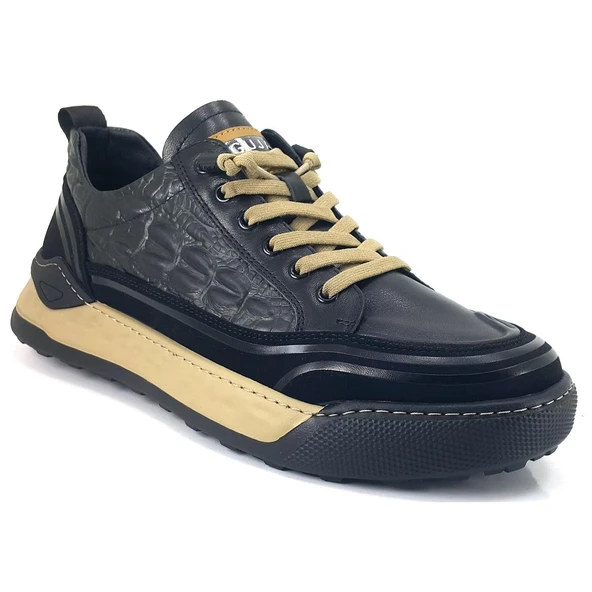 Guja 572 25YA Erkek Sneaker Günlük Ayakkabı Siyah ürün görseli 1