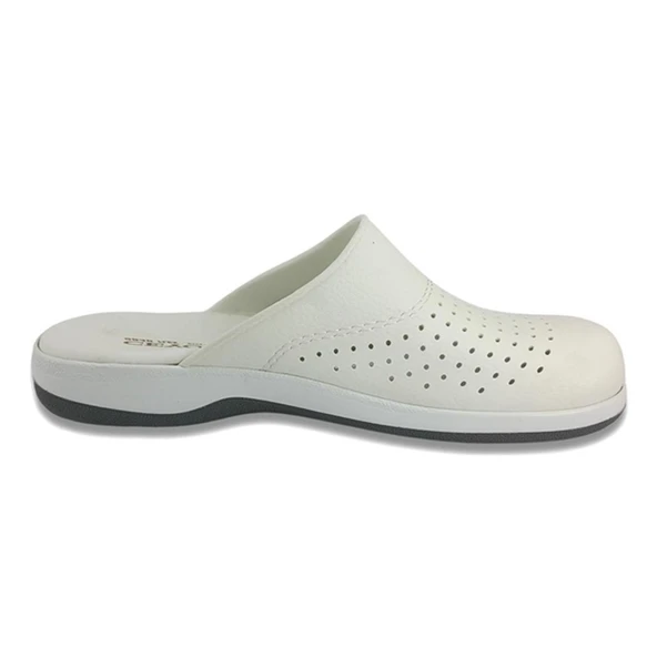 Ceyo 9846 FLEX Anatomik Erkek Terlik Beyaz - Resim 3