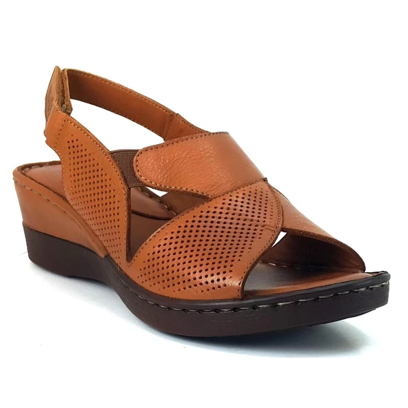Venüs 21981113 24YS Kadın Günlük Sandalet Taba ürün görseli 1