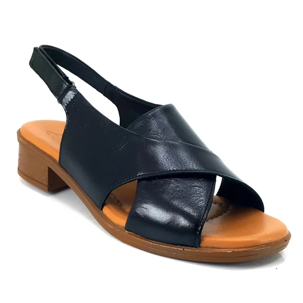 Venüs 24026025 24YS Kadın Günlük Sandalet Siyah ürün görseli 1
