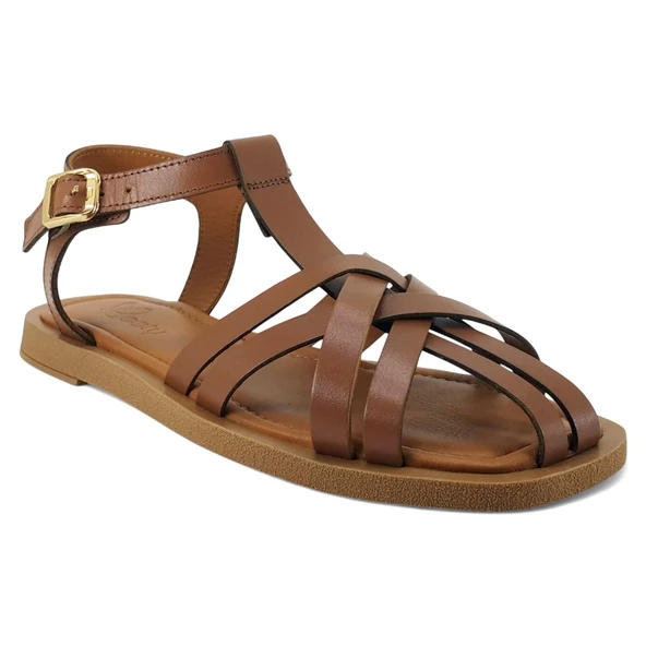 Beety 226 525 25YS Kadın Günlük Sandalet Taba ürün görseli 1