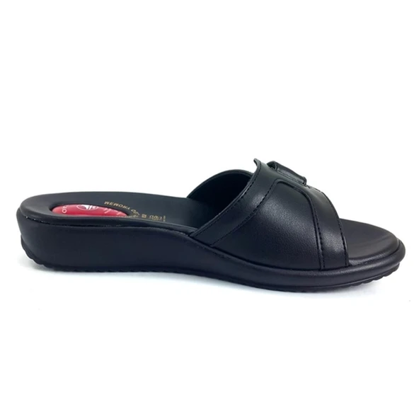Ceyo 9200-12 Anatomik Bayan Terlik Siyah - Resim 3