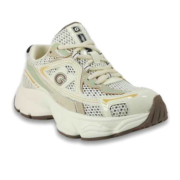 Guja 353 25YA Kadın Sneaker Günlük Ayakkabı Bej ürün görseli 1