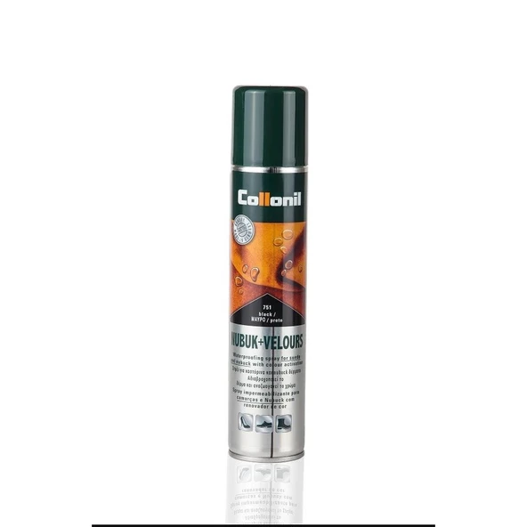 Collonil Velours Nubuk Ve Süet Boyası 200 Ml Siyah ürün görseli 1