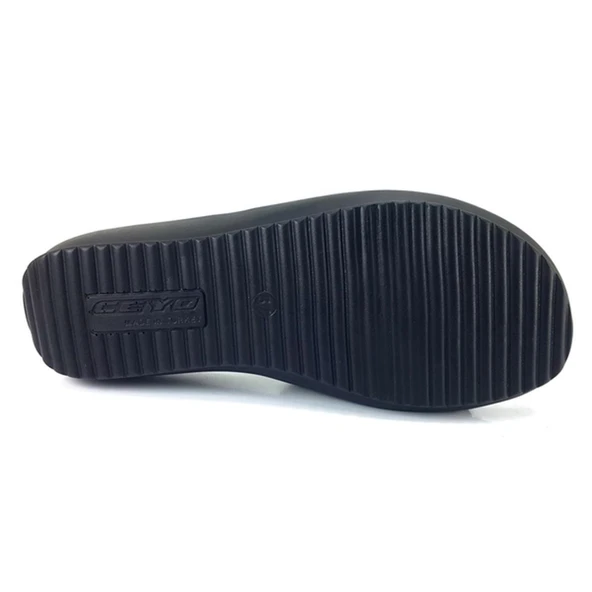 Ceyo 9200-12 Anatomik Bayan Terlik Siyah - Resim 4