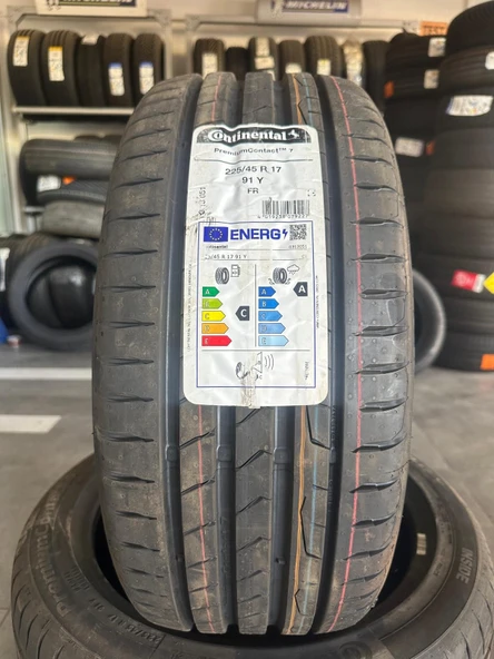 225/45R17 91V FR PremiumContact 7 CONTİNENTAL 2025 ÜRETİM ürün görseli 1