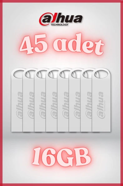 45 Adet 16GB Metal USB Flash Bellek U106 ürün görseli 1