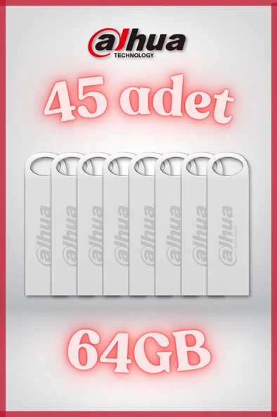 45 Adet 64GB Metal USB Flash Bellek U106 ürün görseli 1