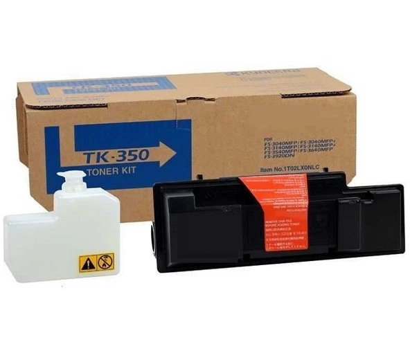 Kyocera TK-350 (FS-3040/FS-3140/FS-3540/FS-3640/FS-3920) Uyumlu Siyah Toner ürün görseli 1