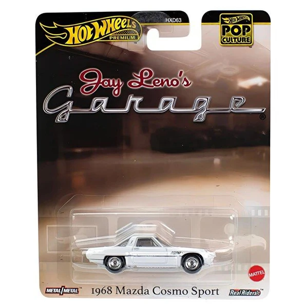 Hot Wheels Pop Culture Premium Arabalar 1968 Mazda Cosmo Sport HXD63 JBL66 ürün görseli 1
