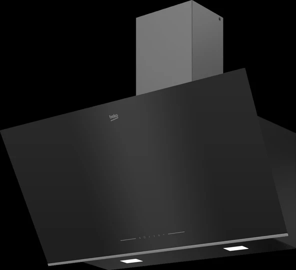 Beko BDE 9062 S Siyah Duvar Tipi Davlumbaz - Resim 2