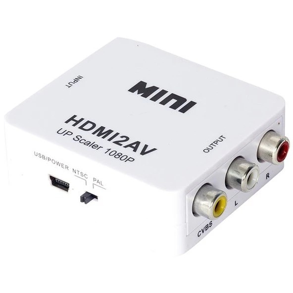 Powermaster PM-12861 Hdmi To Rca Çevirici Konvertör ürün görseli 1