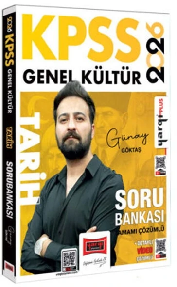 2026 KPSS Genel Kültür Tarih Tamamı Çözümlü Soru Bankası Yargı Yayınları ürün görseli 1
