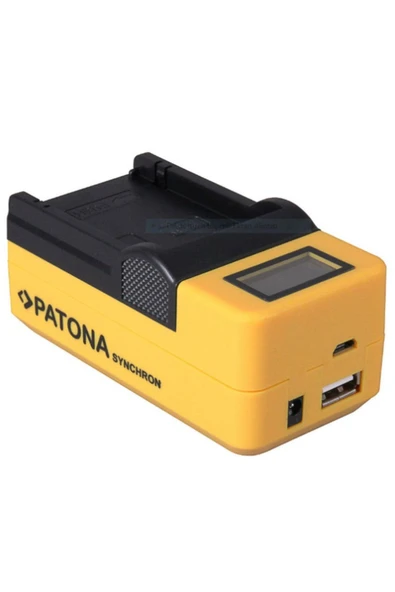 Lp-e6 Tekli Synchron Usb Charger Lcd Ekranlı - Resim 2