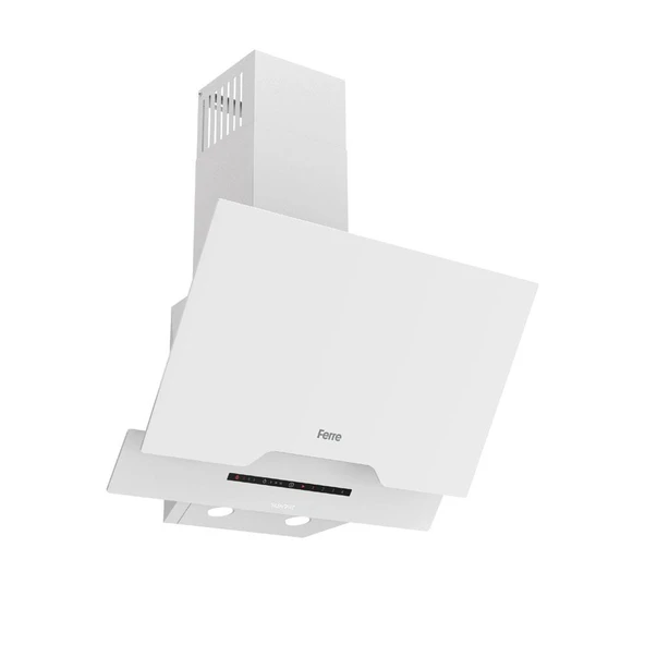 FERRE D064-SA  SILENTART SERİSİ SESSİZ DC INVERTÖR MOTORLU 60 CM BEYAZ DAVLUMBAZ-450M3 ürün görseli 1
